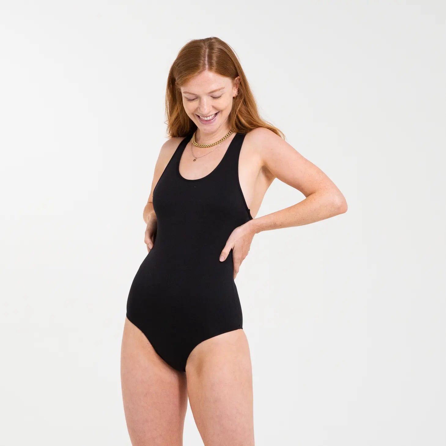 Period Swimwear – Sage One Shoulder One Piece Swimsuit w/Cotton Liner -  Leak-Proof Swim Suits for Women & Teens