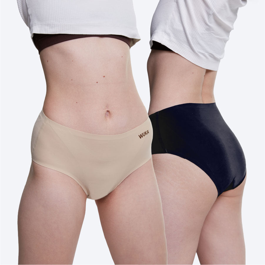 3 Menstrual Period Panties Cotton Absorbent - Leakproof Menstrual Briefs -  Light/Heavy Flow – XXS/3XL…