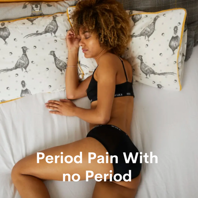 Period pain with no period