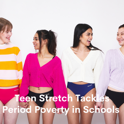 WUKA Teen Stretch™️ Tackles Period Poverty in Schools