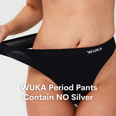 Period Pants with NO traces of silver (or PFAS)