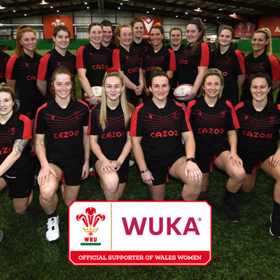 WUKA is the Official Supporter of Wales Women - National Rugby Team - Championing equality in sports