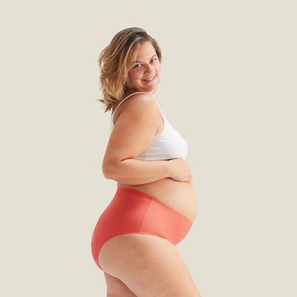 Drytech High Waist Pants - Light Incontinence - Coral Pink | WUKA