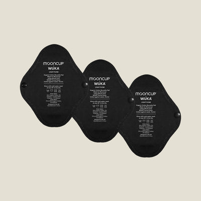 Mooncup x WUKA Reusable Daily Liners Light - 3 Pack
