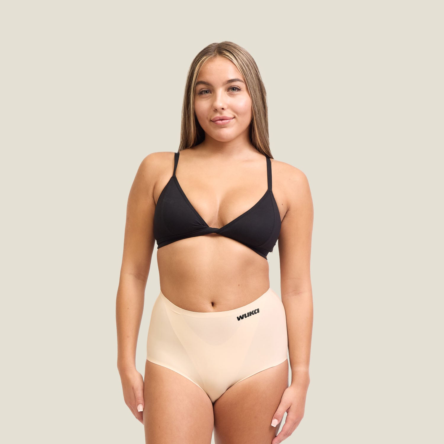 Stretch Seamless Period Pants High Waist Heavy Light Nude