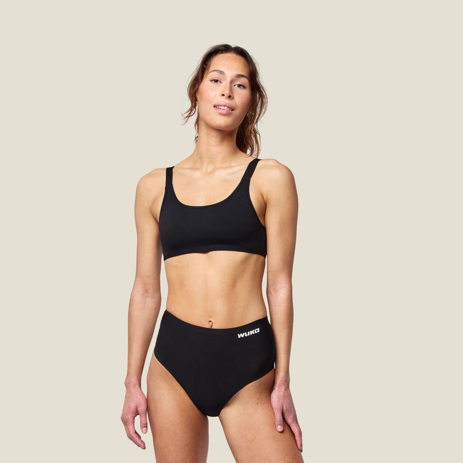 Stretch Seamless Period Pants Midi Brief Heavy