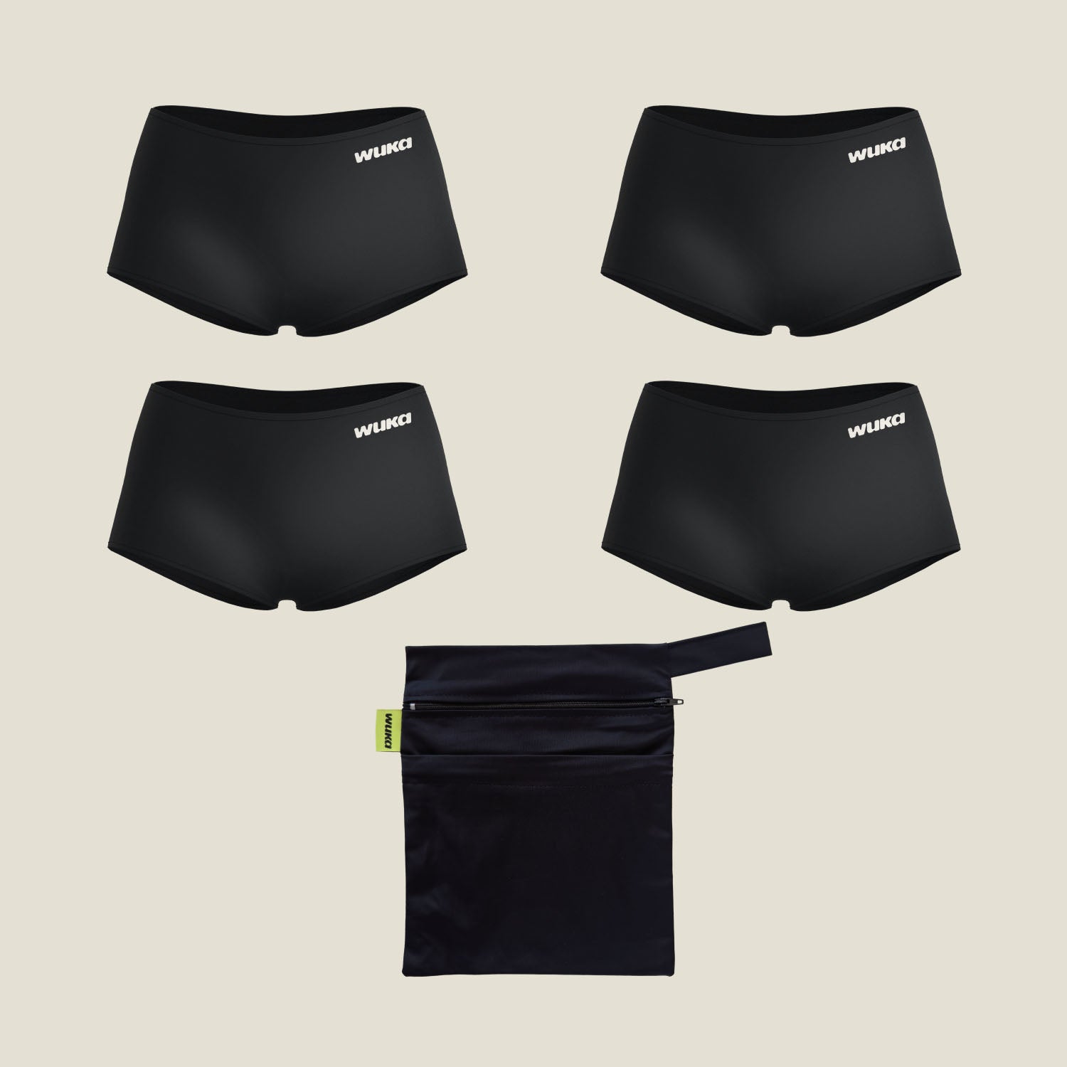 WUKA Teen Sleep Stretch Boxer Heavy Set 4 Pack