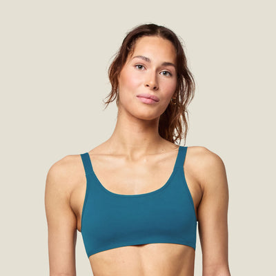 WUKA Teen Swim Bikini Top Blue