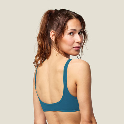 WUKA Teen Swim Bikini Top Blue