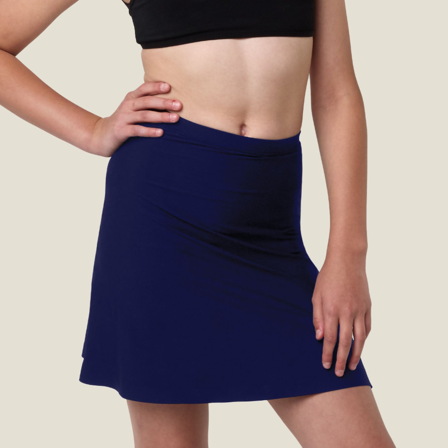 Teen Period Skort Heavy Navy WUKA1