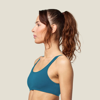 WUKA Teen Swim Bikini Top Blue