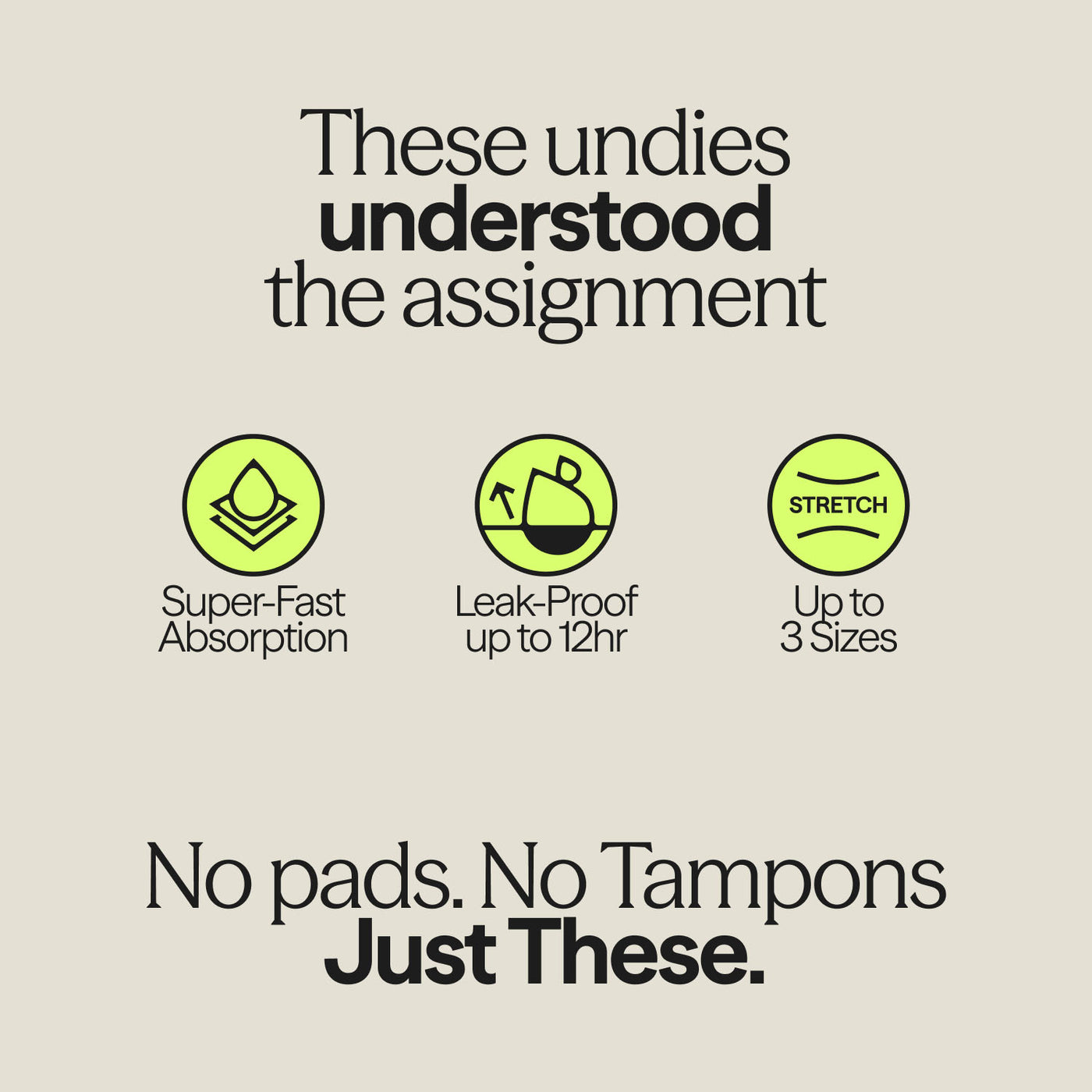 WUKA Teen Stretch™- Super Period Underwear