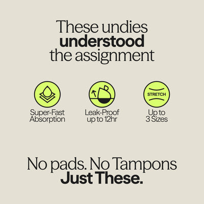 WUKA Teen Stretch™- Super Period Underwear