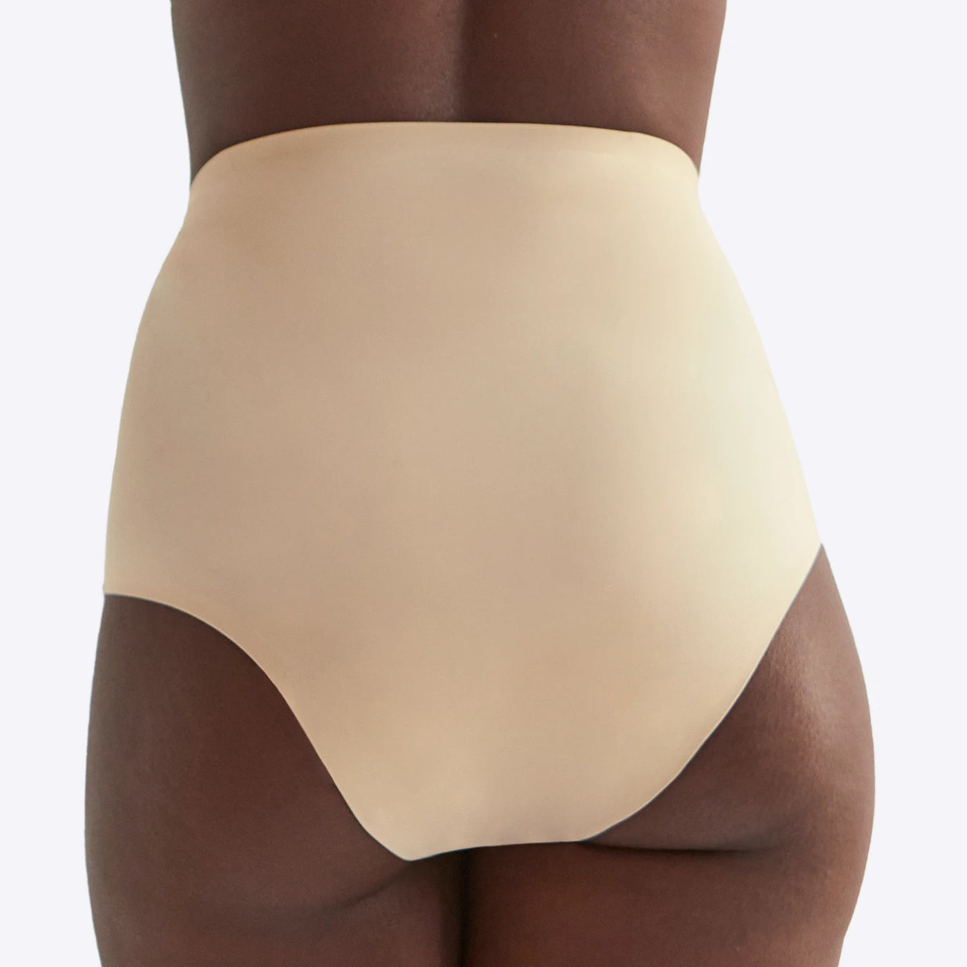 WUKA Drytech High Waist Incontinence Pants Style Light Nude Colour Back