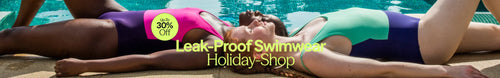 Save up to 30% off WUKA's award-winning period-proof swimwear. Perfect for you holiday get-away when you need it most desktop banner