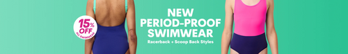 New two-tone period swimwear - built for periods, made to swim