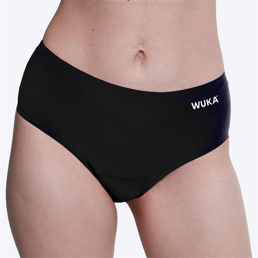 WUKA Stretch black period underwear 